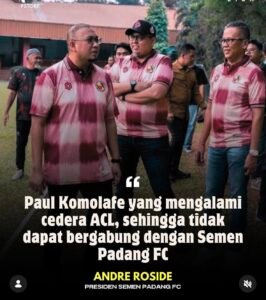 Komolate Batal Bergabung, Semen Padang Kembali Dirujak 2 IMG 9658