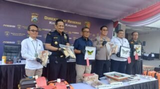 Polda Jatim Gagalkan Penyelundupan Satwa Dilindungi
