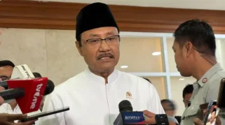 Sekretaris Jenderal PBNU Saifullah Yusuf Gus Ipul di Kompleks Parlemen