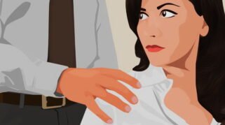 ilustrasi pelecehan seksual di kantor 1 1
