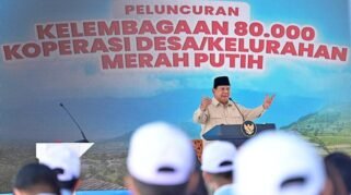 presiden prabowo subianto meluncurkan kopdes merah putih muchlis jr biro pers sekretariat presiden 1753090093717 169