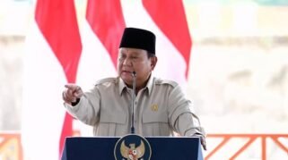 presiden prabowo subianto saat acara peresmian bendungan di lombok 1783667921622 169