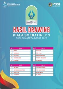 Drawing Soeratin Sumbar Tuntas, 47 Tim, 3 Kategori, 1 Impian! 3 1e455667 7306 45f7 b52e aab9aeef2776