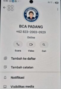 Kedok Refund, Uang Rp46,7 Juta Nyaris Melayang! Marlis Ungkap Dugaan Penipuan Catut BCA Padang 2 951260 100kb 2